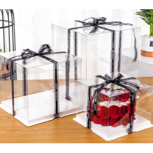 Clear Flower Box | See Through Box Clear Flower Box | See Through Box